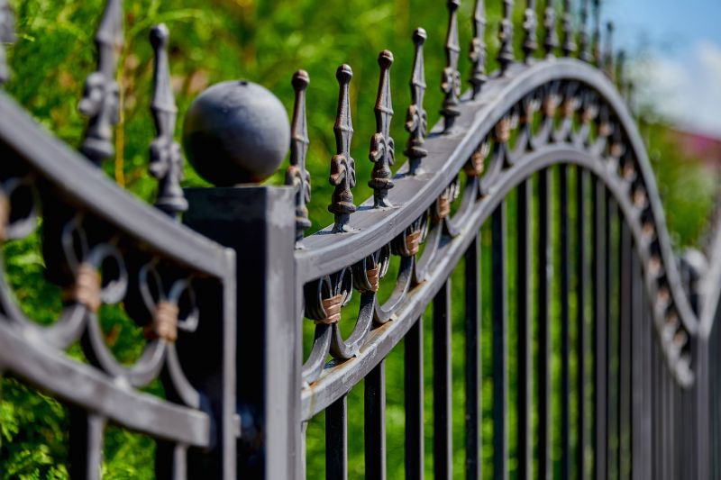 Cast Iron Fence Installation