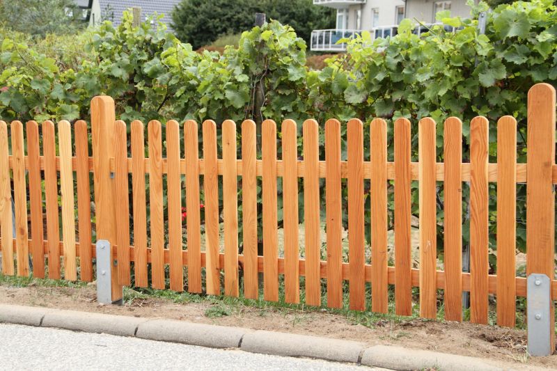 Finished Wooden Fence